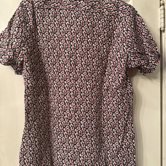 Onia 100% Linen Short Sleeve Shirt Size Medium - Picture 3 of 6